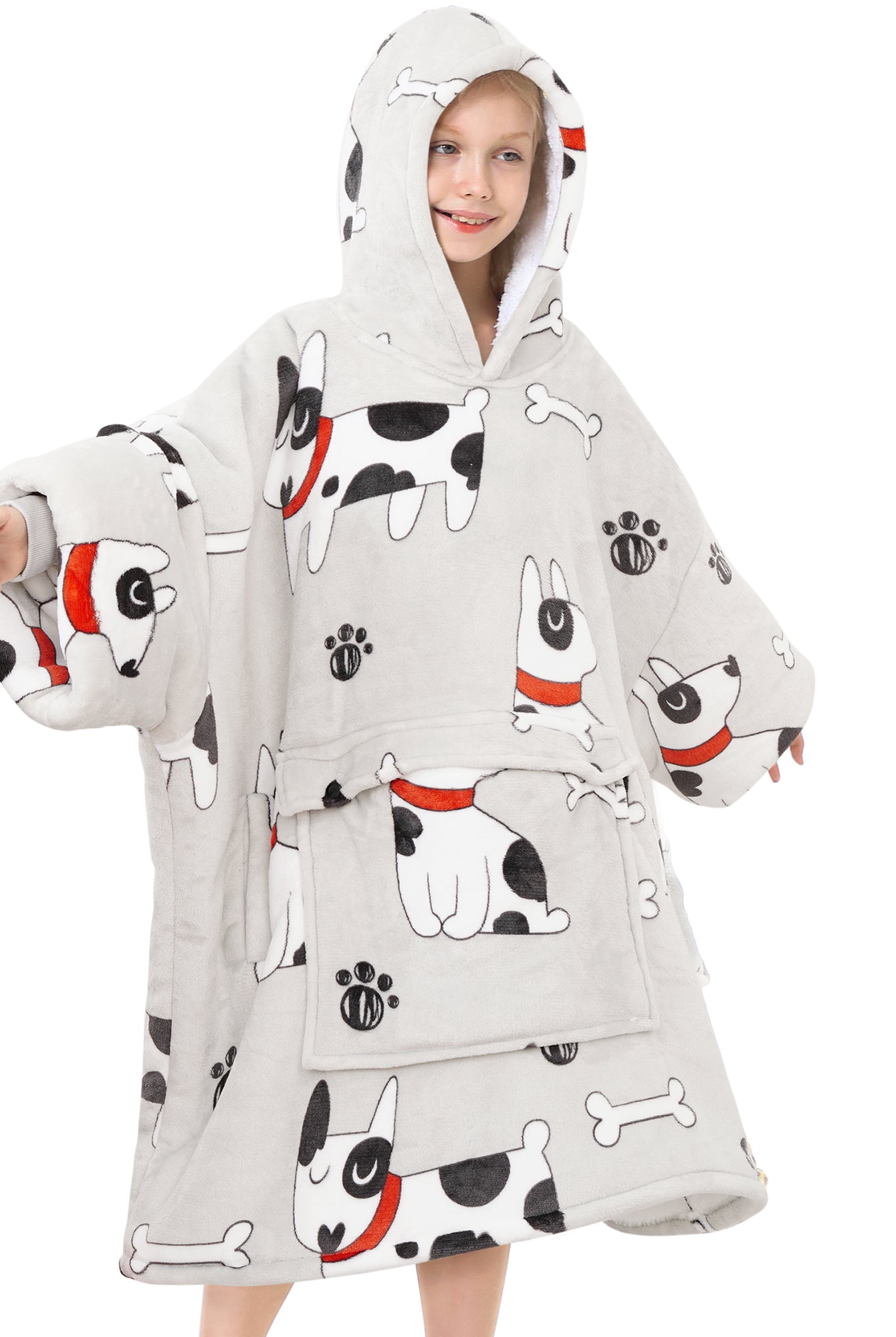 Dog Blanket Hoodie Teen - NARECTE